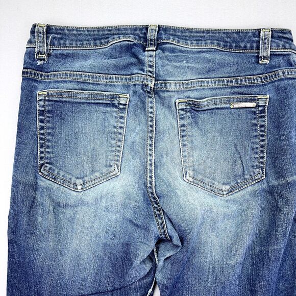 Michael Kors Skinny Dark Jeans RN#111818 Size 30 Medium Wash - Picture 12 of 16